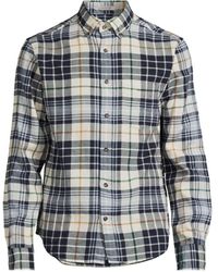 GANT - Men's Plaid Flannel Check Shirt - Lyst