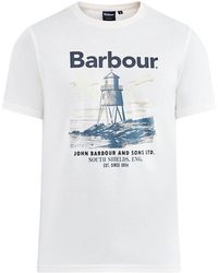 Barbour - Harbourside Graphic Tailored T-Shirt - Lyst