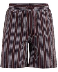 Only & Sons - Seersucker Jogger Shorts - Lyst