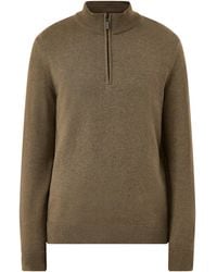 Barbour - Avoch Half Zip Knitted Jumper - Lyst