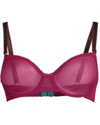 Dora Larsen - Women's Edith Clean Tulle Underwire Bra - Lyst