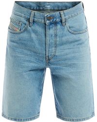 DIESEL - Men's Regular Denim Shorts - Lyst