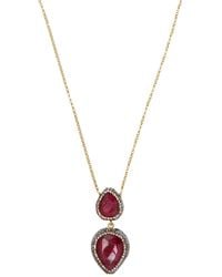 SORU - Soru Ruby Necklace - Lyst