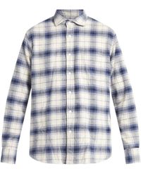 Hartford - Men's Paul Ombre Flannel Check Shirt - Lyst