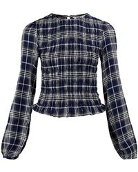 ONLY - Carly Long-Sleeved Smock Top - Lyst