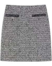 LK Bennett - Women's Charlie & Ivory Tweed & Trim Skirt - Lyst