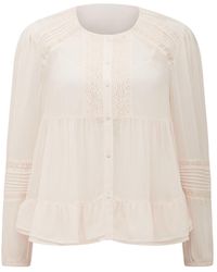 Forever New - Hartley Lace Trim Top - Lyst