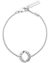 Tutti & Co - Ember Twist Pendant Bracelet - Lyst