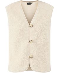 Vero Moda - Cleosofia Short Waistcoat - Lyst