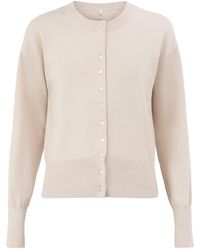 ONLY - Mio Long-Sleeved Button Cardigan - Lyst