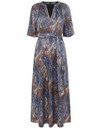 Whistles - Women's Marlow Dashed Snake Dress - Lyst