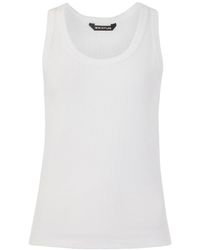 Whistles - Women's Ultimate Ribbed Scoop Vest - Lyst