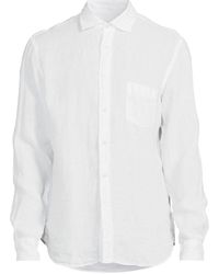 Hartford - Men's Paul Pat Linen Shirt - Lyst