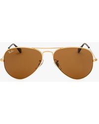 Ray-Ban - Rb3025 Aviator Large Metal Sunglasses - Lyst