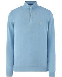 Lacoste - Half Zip Knit Jumper - Lyst