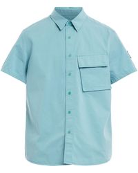 Belstaff - Men's Scale Short Sleeve Shirt - Lyst