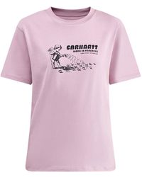 Carhartt - Bumper Sticker Graphic T-Shirt - Lyst