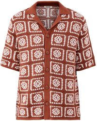 Only & Sons - Relaxed Short Sleeve Shirt Cream - Lyst