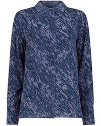 Whistles - Abstract Marks Collared Shirt - Lyst