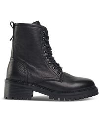 Sole - Crafted Stitch Lace Up Boots - Lyst