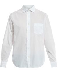 Hartford - Men's Voile Fine Cotton Shirt - Lyst