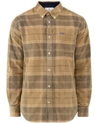 Barbour - Barbour Blair Tailored Tartan Cord Shirt - Lyst