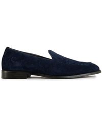 Simon Carter - Fes Loafer Suede Shoes - Lyst