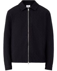 Wax London - Eldon Diamond Floral Weave Jacket - Lyst