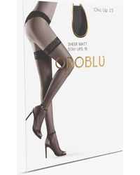 Oroblu - Chic Up 15 Stay Ups - Lyst