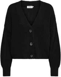ONLY - Carol Long Sleeve Cardigan - Lyst