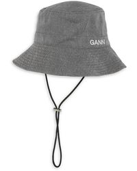 Ganni - Women's Fisherman Bucket Hat - Lyst