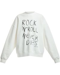 Anine Bing - Women's Miles Sweatshirt Rock N Roll - Lyst