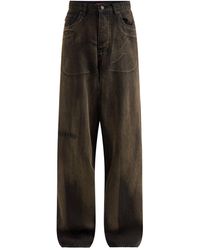 Pleasures - Oil Baggy Jeans - Lyst