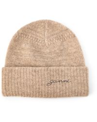 Ganni - Women's Soft Wool Beanie - Lyst