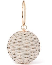Forever New - Signature Wynnie Woven Round Clutch Bag - Lyst