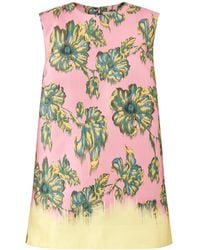 ALÉMAIS - Faye Tunic Top, Polyester - Lyst