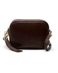 Apatchy London - The Tassel Chocolate Crossbody Bag - Lyst