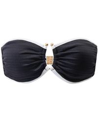 Seafolly - Beach Bound Ring Front Bandeau - Lyst