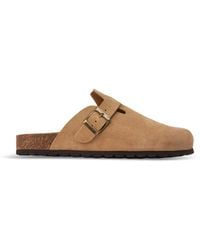 Sole - Nye Footbed Mule Slippers, Suede - Lyst