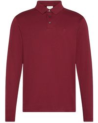 Calvin Klein - Long Sleeve Polo Shirt - Lyst