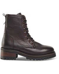 Sole - Crafted Stitch Lace Up Boots - Lyst