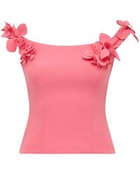 Forever New - Faye Applique Bardot Top - Lyst