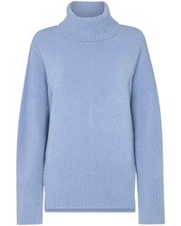 Whistles - Women's Wool Mix Roll Neck Knit - Lyst