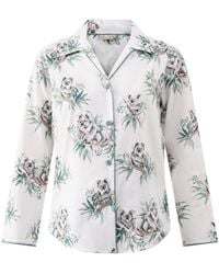 Cyberjammies - Sea Foam Koala Print Pyjama Top - Lyst