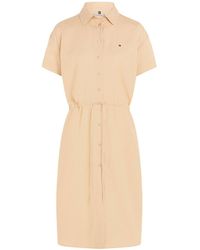 Tommy Hilfiger - Relaxed Short Sleeve Shirt Dress - Lyst