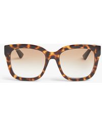 Gucci - Women's gg1338s Acetate Square Sunglasses - Lyst