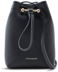 Strathberry - Osette Large Grain Pouch Bag - Lyst