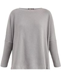 Mama B. - Boat Neck Knit Top Light - Lyst