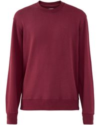Levi's - Original Crew Neck Sweatshirt Burgundy - Lyst