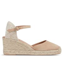 LK Bennett - Marissa Suede Ankle Strap Espadrilles - Lyst